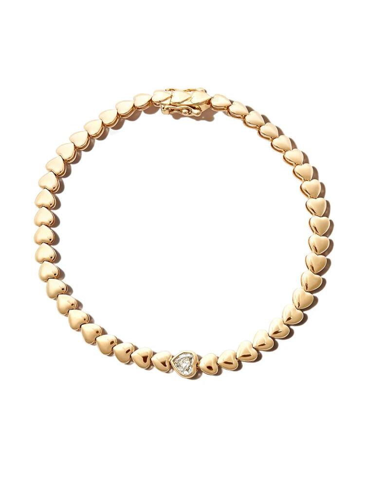 Anita Ko 18kt yellow gold diamond tennis bracelet Cover