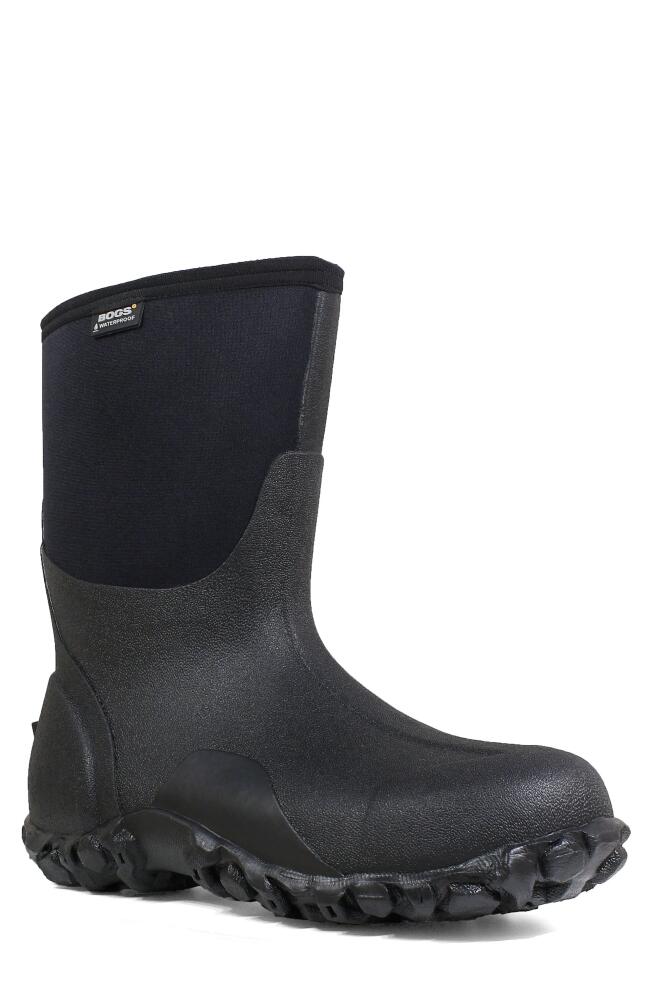 Bogs Classic Mid Waterproof Insulated Work Boot in Black Cover