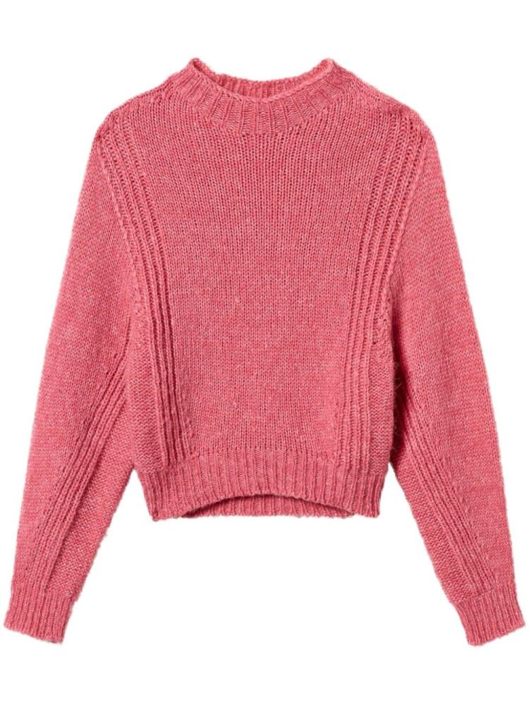 TWINSET crew-neck knitted jumper - Pink Cover