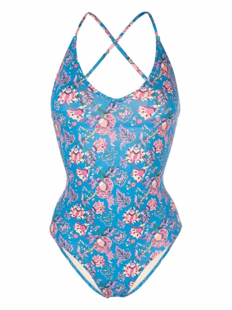 Anjuna Mara stretch swimsuit - Blue Cover