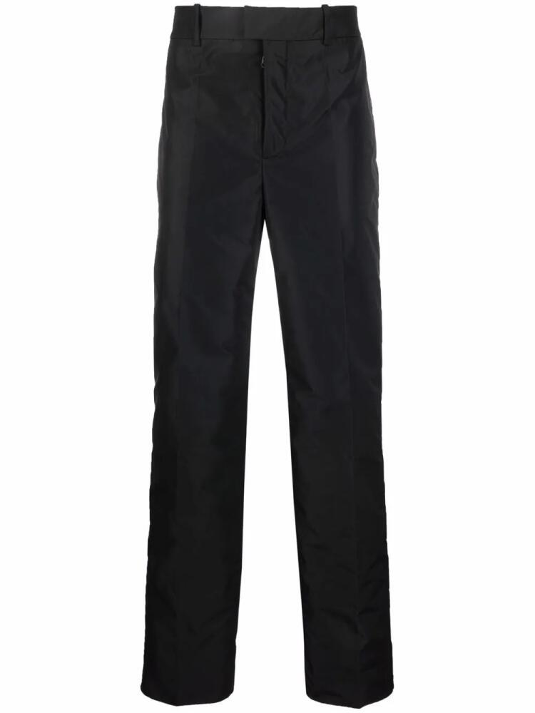 Off-White padded straight-leg trousers - Black Cover