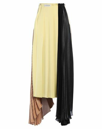 Victoria Beckham Woman Maxi skirt Acid green Polyester Cover