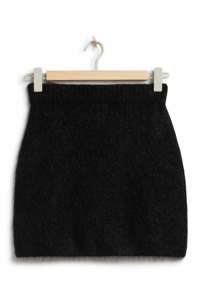 & Other Stories Sweater Skirt in Black Cover