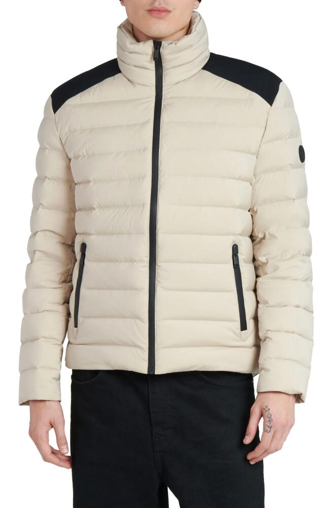 The Recycled Planet Company Stad Water Resistant Down Puffer Jacket in Feather Grey Cover