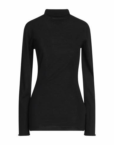 Marni Woman Turtleneck Black Virgin Wool Cover