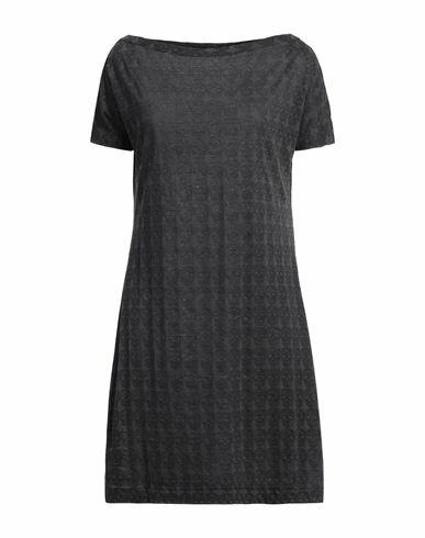 Zadig & voltaire Woman Mini dress Lead Polyester, Cotton Cover