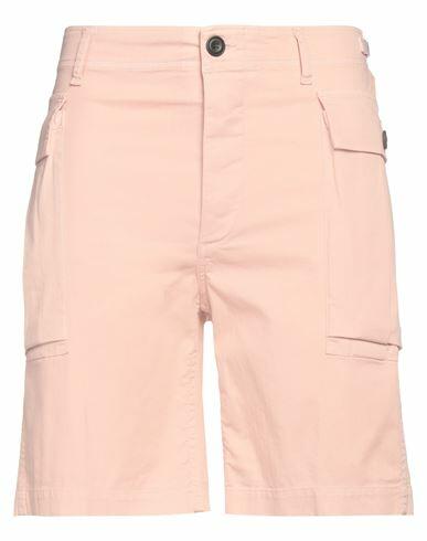 Aries Man Shorts & Bermuda Shorts Blush Cotton, Elastane Cover