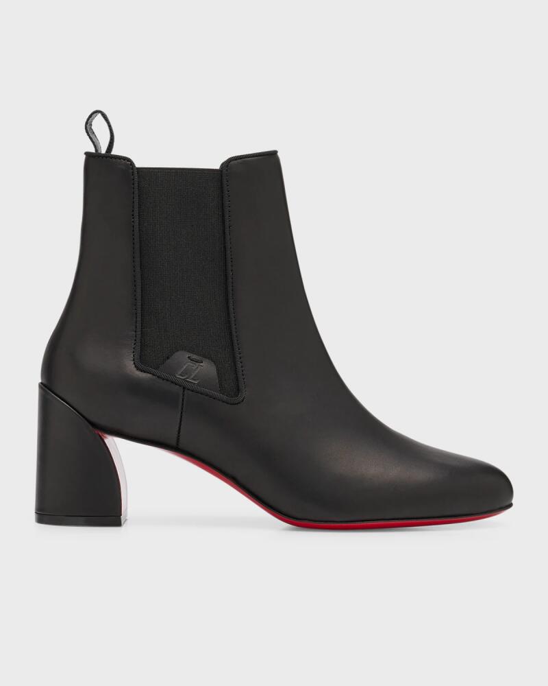 Christian Louboutin Turelastic Red Sole Calf Leather Boots Cover