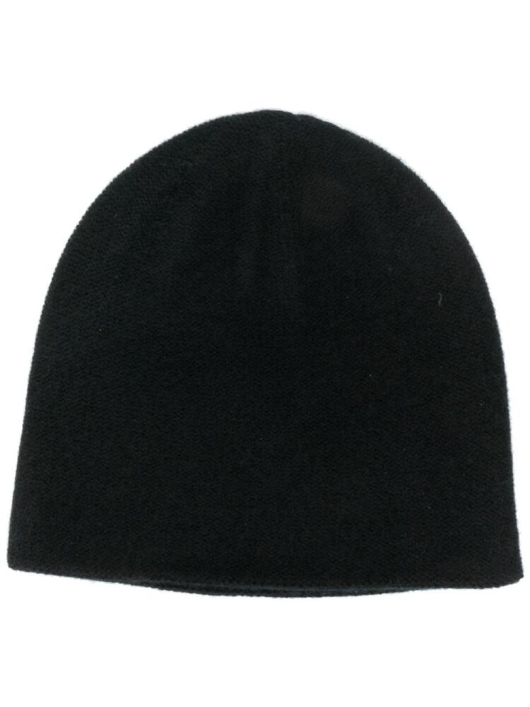 N.Peal double layer beanie - Black Cover