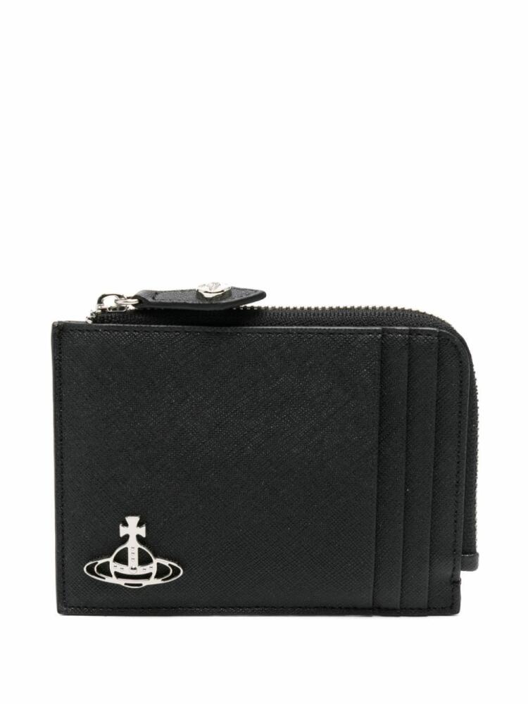 Vivienne Westwood Orb-plaque wallet - Black Cover