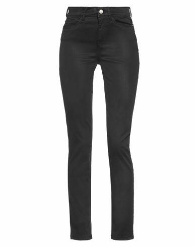 Guess Woman Pants Black Tencel Lyocell, Cotton, Elastomultiester, Elastane Cover