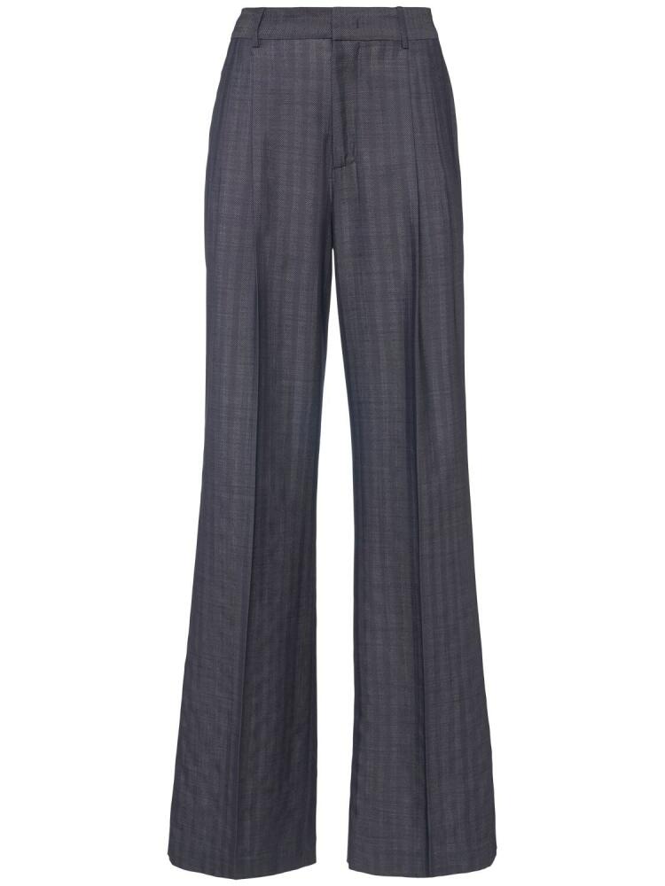 ETRO Wool Suiting Wide Pants Cover