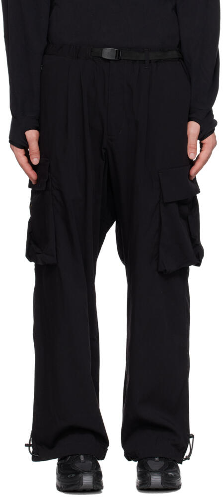 F/CE.® Black Grammici Edition Long Track Cargo Pants Cover