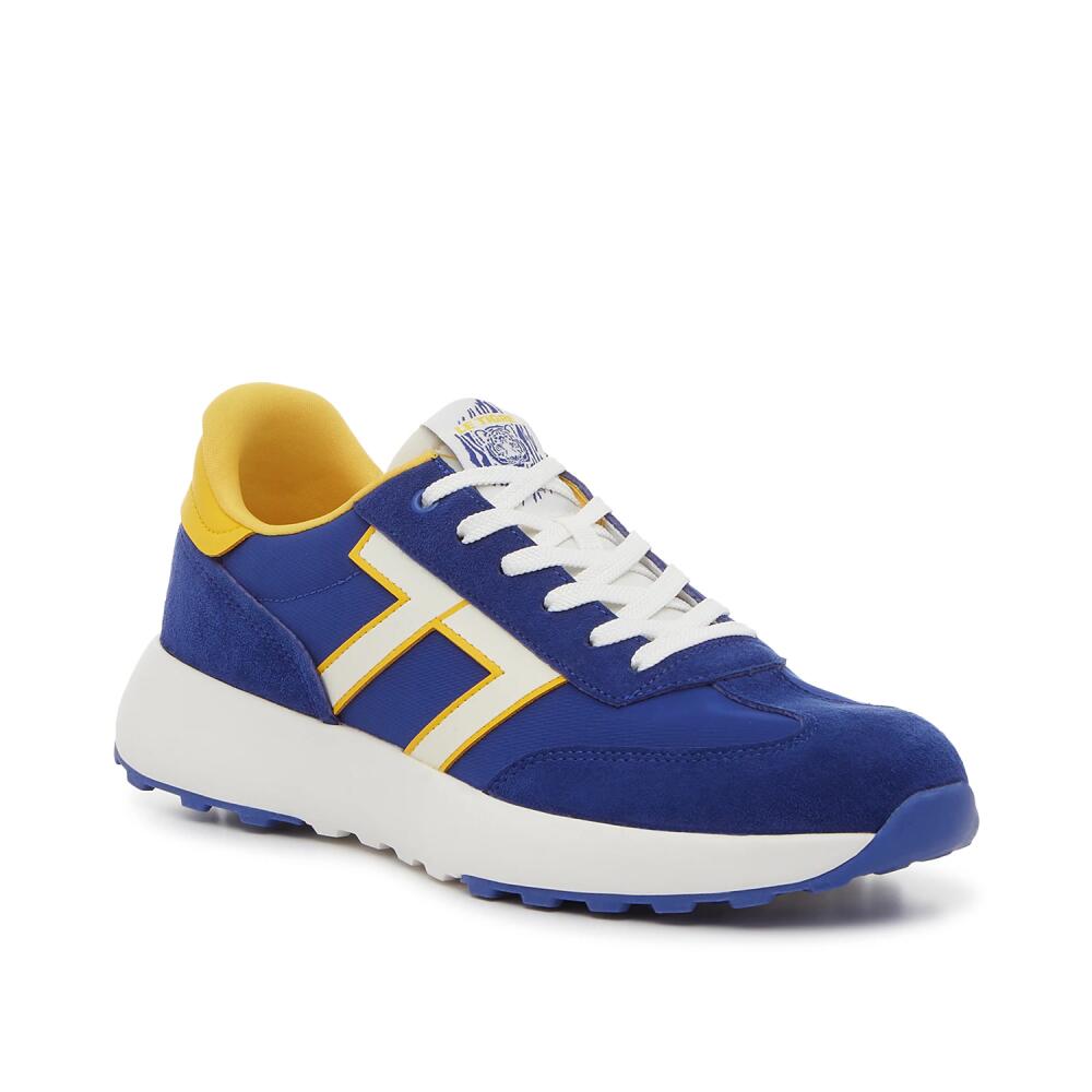 Le TIGRE Baxter Sneaker | Men's | Surf The Web Blue/Yellow Cover