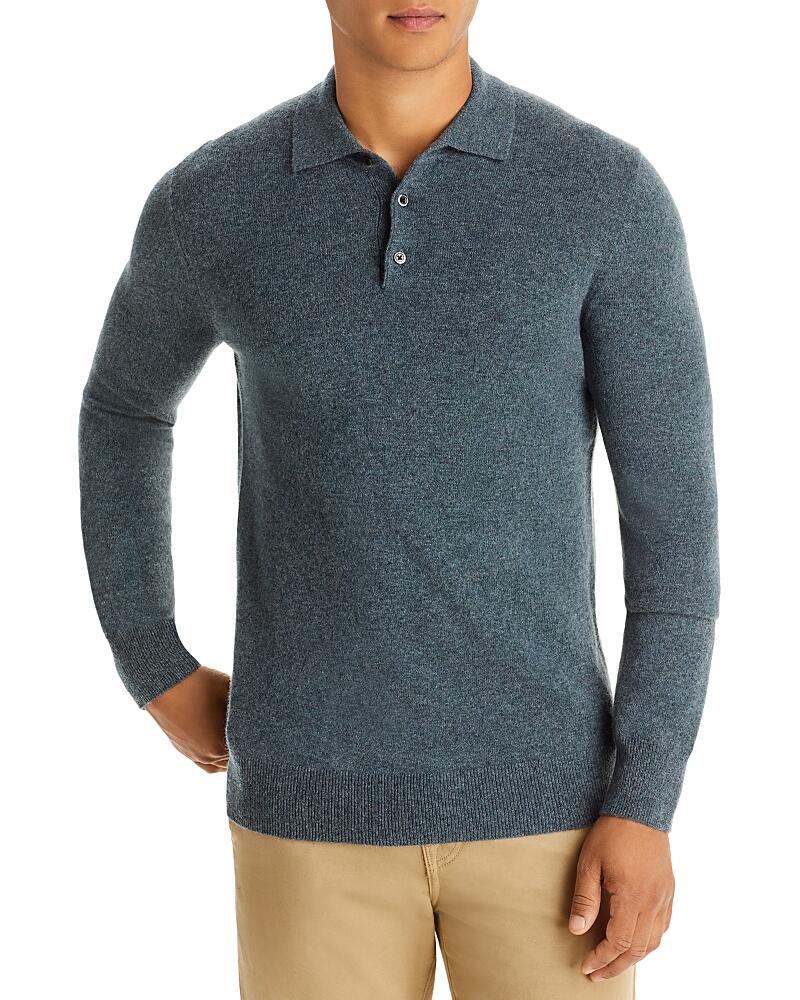 The Men's Store at Bloomingdale's Cashmere Three Button Polo Sweater Cover