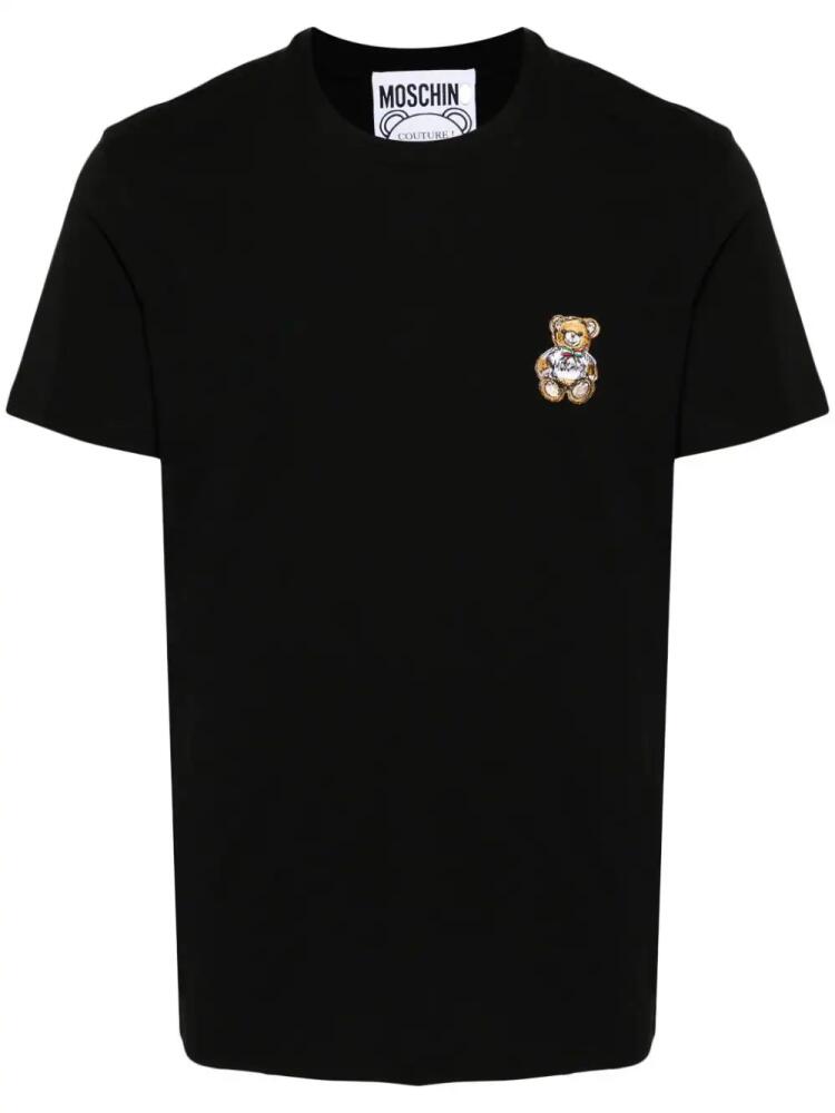 Moschino Teddy Bear cotton T-shirt - Black Cover