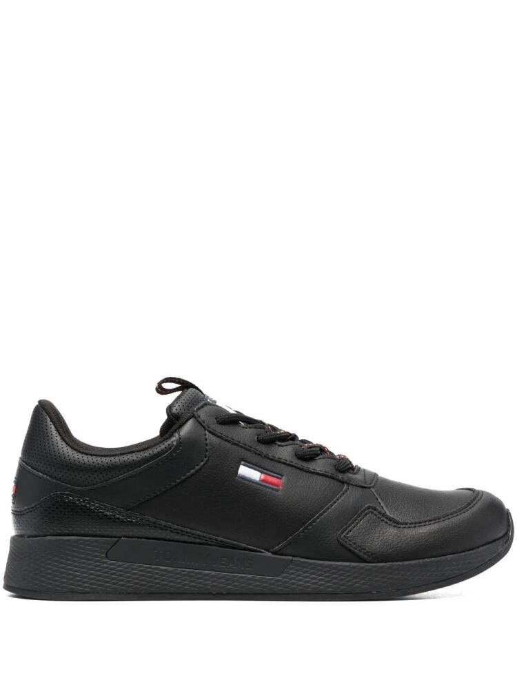 Tommy Jeans Flexi leather sneakers - Black Cover