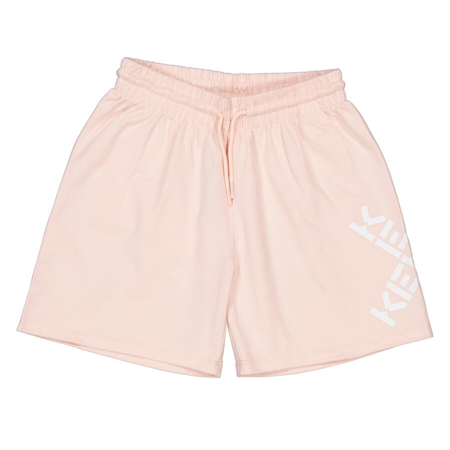 Kenzo Girls Pink K Sports Logo Bermuda Shorts Cover