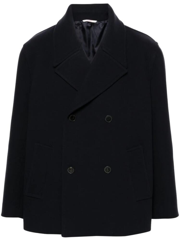 Valentino Garavani virgin-wool coat - Blue Cover