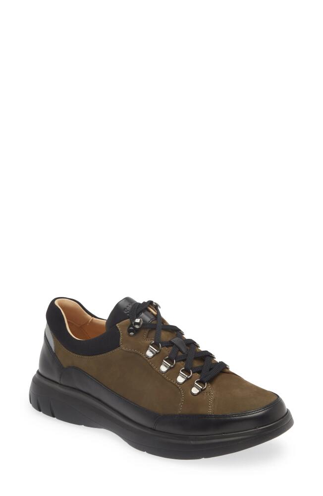 Samuel Hubbard Performance Walker Walking Shoe in Loden Green Nubuck Cover