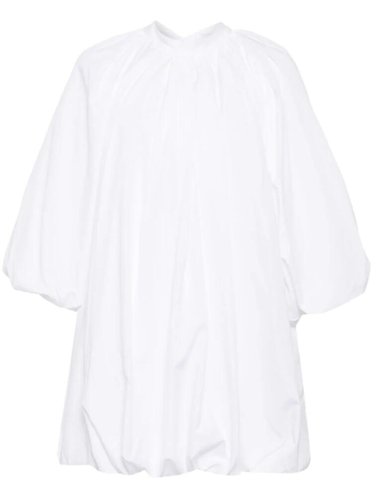 Simone Rocha back bow balloon dress - White Cover