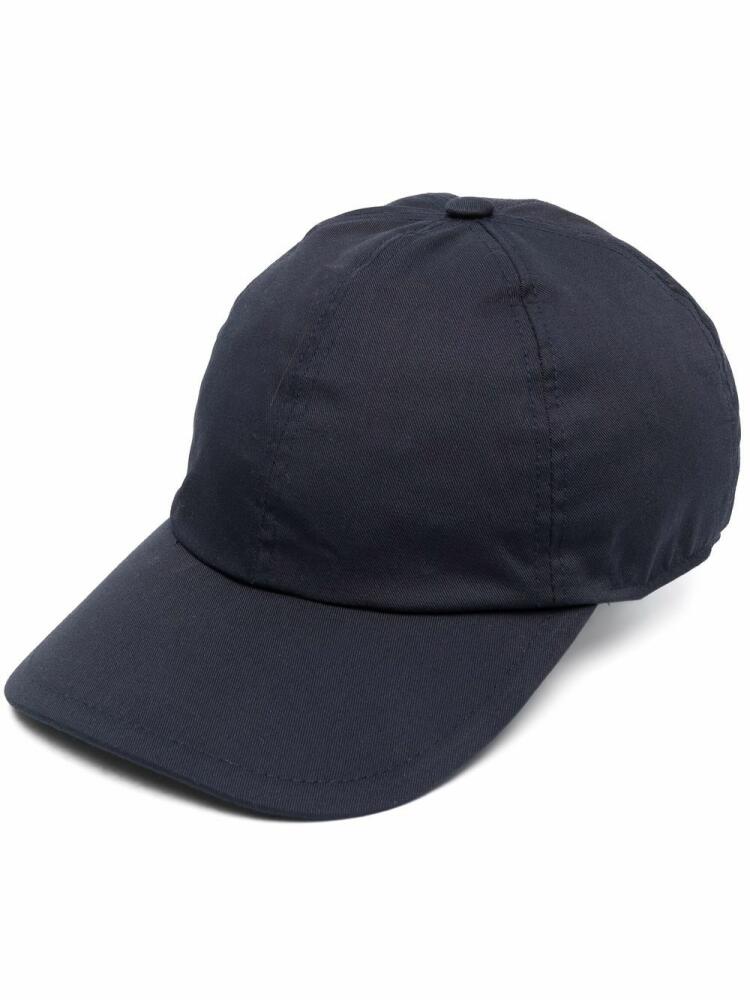 Sunnei embroidered logo cap - Blue Cover