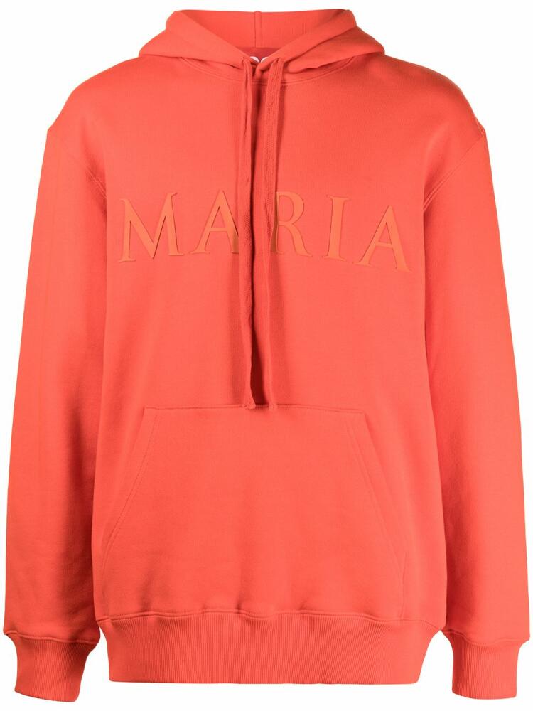 032c Maria organic cotton hoodie - Red Cover