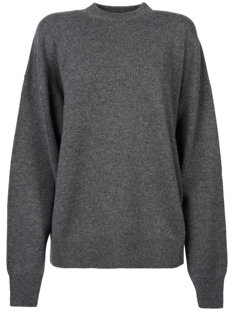 Balenciaga logo intarsia-knit jumper - Grey Cover