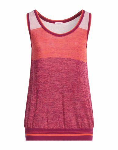 Rossopuro Woman Top Purple Viscose, Cotton, Metallic fiber Cover