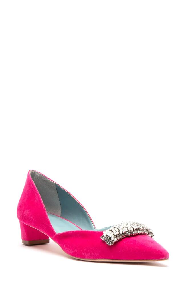 Frances Valentine Paula d'Orsay Pump in Pink Cover