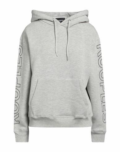 The Kooples Woman Sweatshirt Light grey Cotton, Modal, Elastane Cover