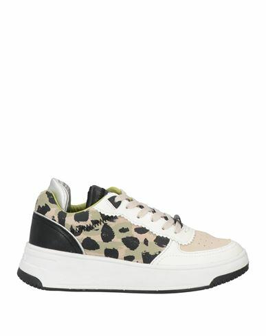 Apepazza Woman Sneakers Beige Textile fibers Cover