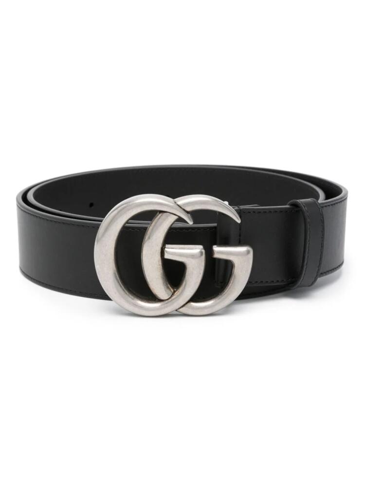 Gucci Double G buckle belt - Black Cover