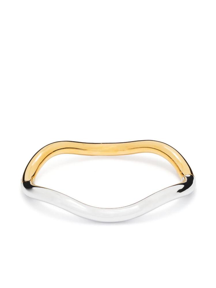 Charlotte Chesnais Wave two-tone bracelet - Silver Cover