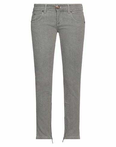 Pinko Woman Jeans Grey Cotton, Elastane Cover