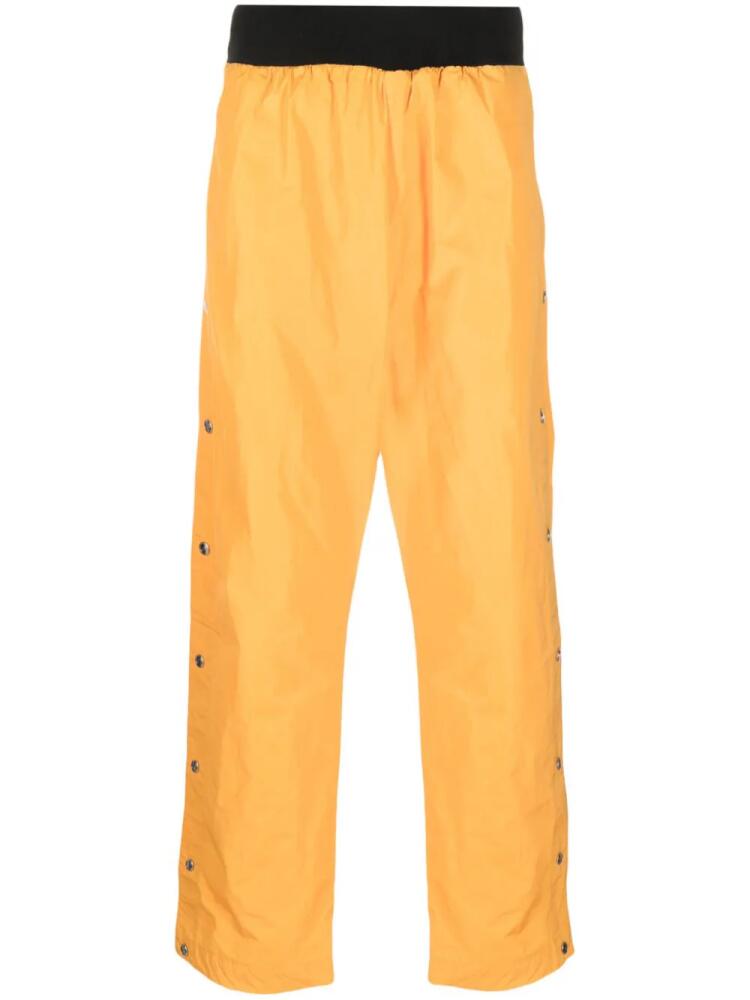 GALLERY DEPT. Rec press-stud straight-leg trousers - Yellow Cover