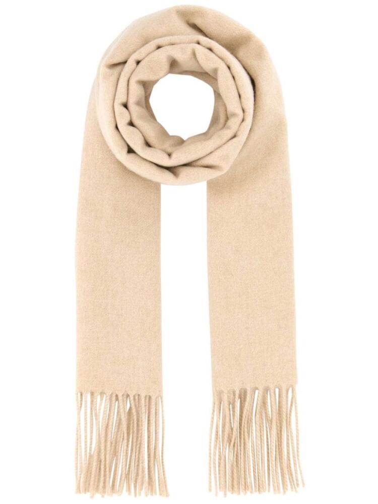 Johnstons of Elgin cashmere scarf - Neutrals Cover