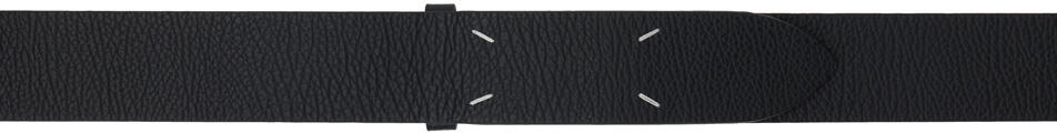 Maison Margiela Black Leather Belt Cover