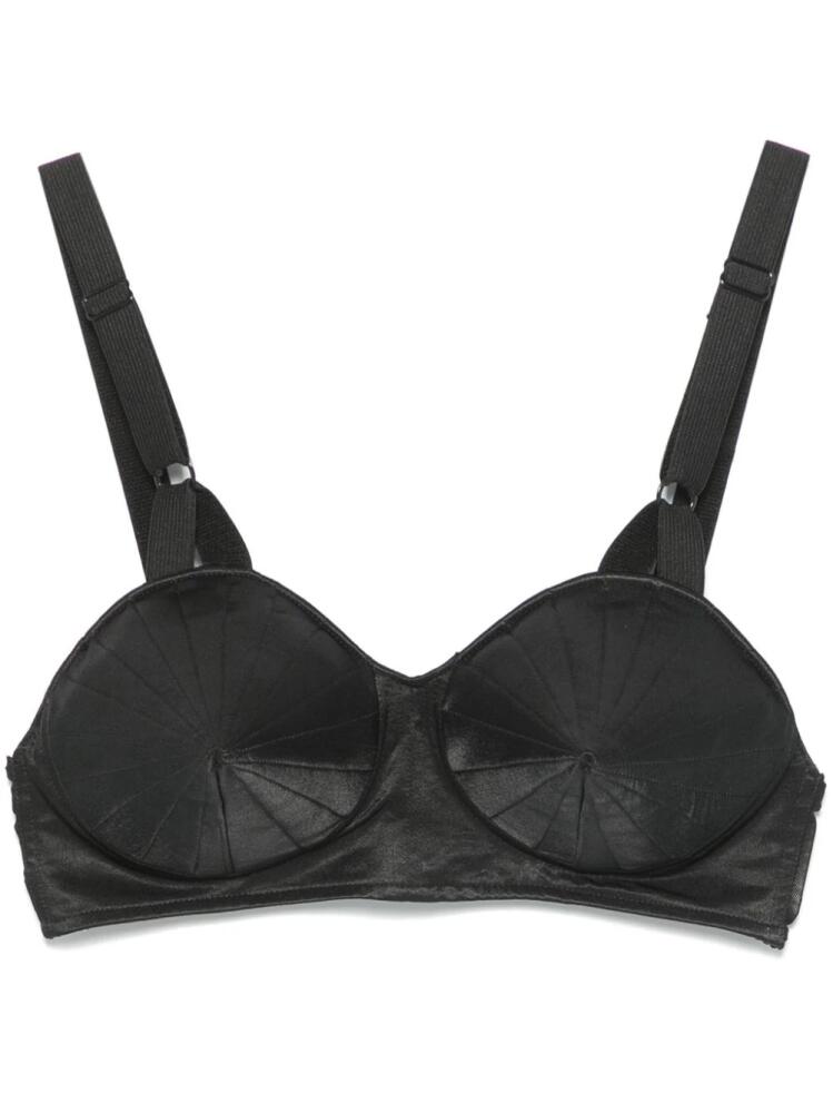 Vaquera Cone Bra top - Black Cover