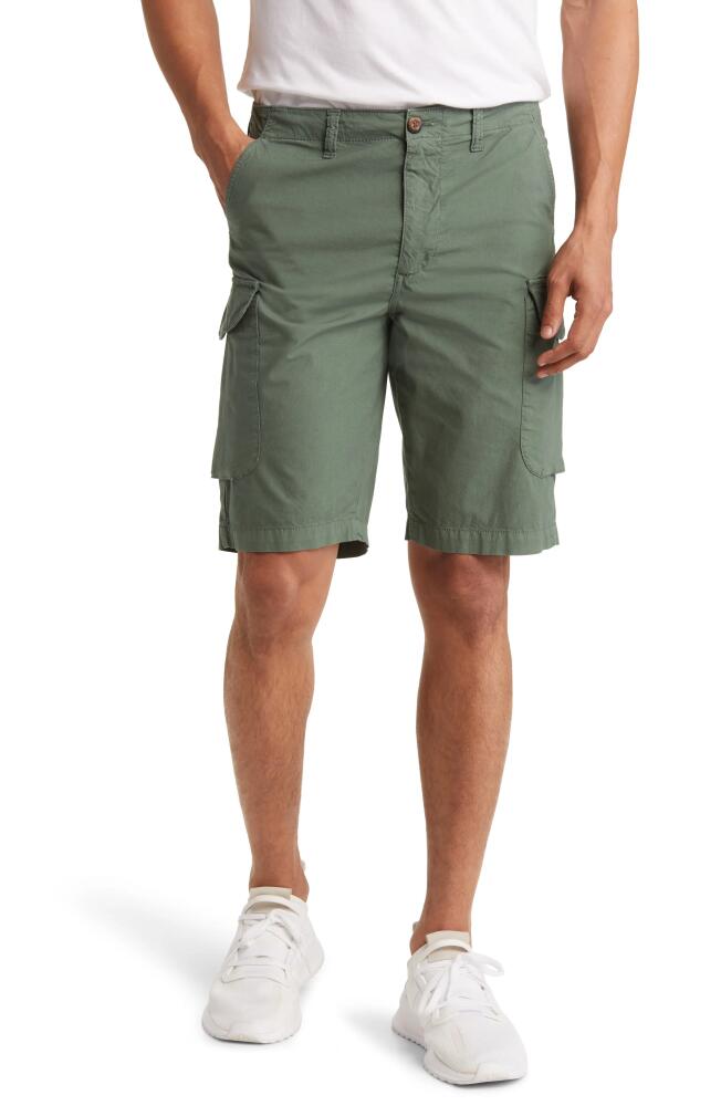 NORTH SAILS Stretch Cotton Cargo Shorts in Military Cover