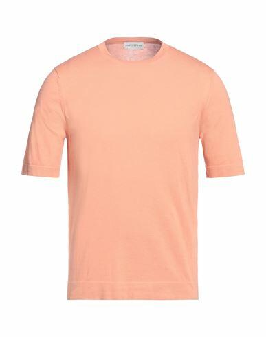 Ballantyne Man Sweater Salmon pink Cotton Cover