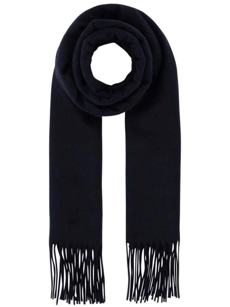 Johnstons of Elgin cashmere scarf - Blue Cover