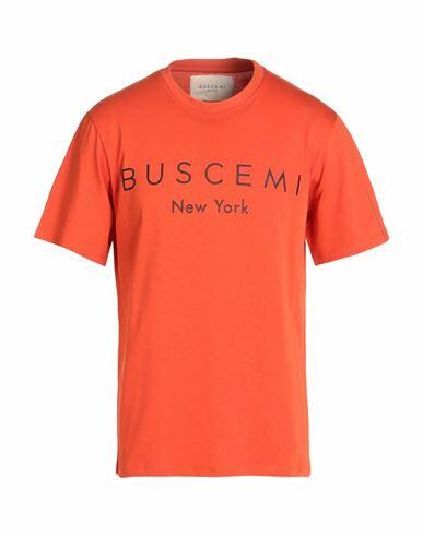 Buscemi Man T-shirt Tomato red Cotton Cover