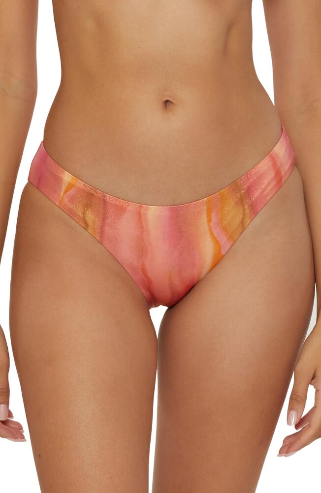 Becca Solar Energy Hipster Bikini Bottoms in Orange Multi Cover