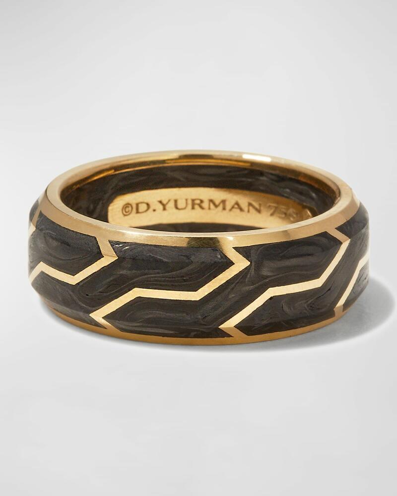 David Yurman Men's Forged Carbon Ring, 8.5mm Cover