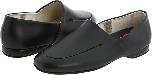 L.B. Evans Duke Opera (Black Leather) Men's Slippers Cover