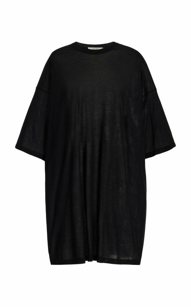 The Row - Graig Oversized Cashmere T-Shirt - Black Cover