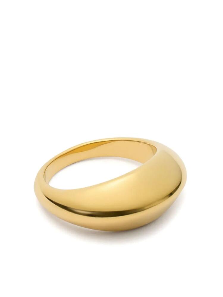 LEMAIRE Chunky Drop brass ring - Gold Cover