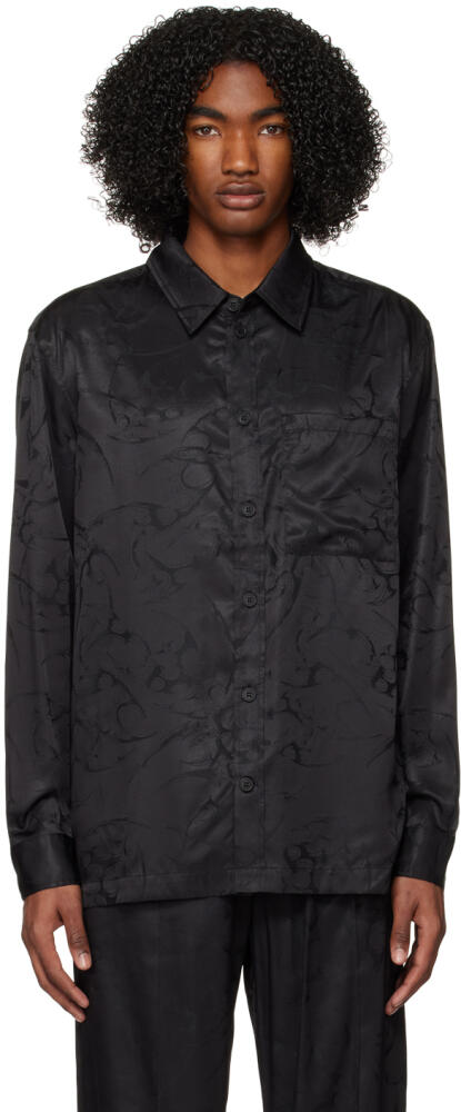 Han Kjobenhavn Black Boxy Shirt Cover