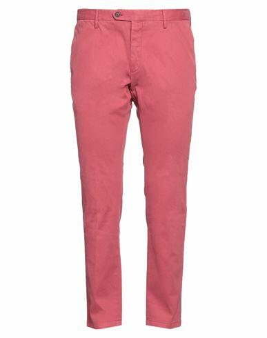 Hackett Man Pants Magenta Cotton, Elastane Cover